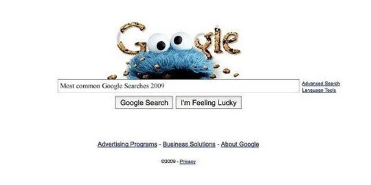 Most Common Google Searches 2009