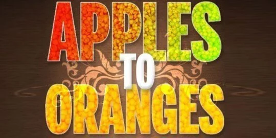Apples Vs Oranges: The Final Comparison InfoGraphic