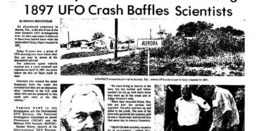 The Aurora UFO Incident
