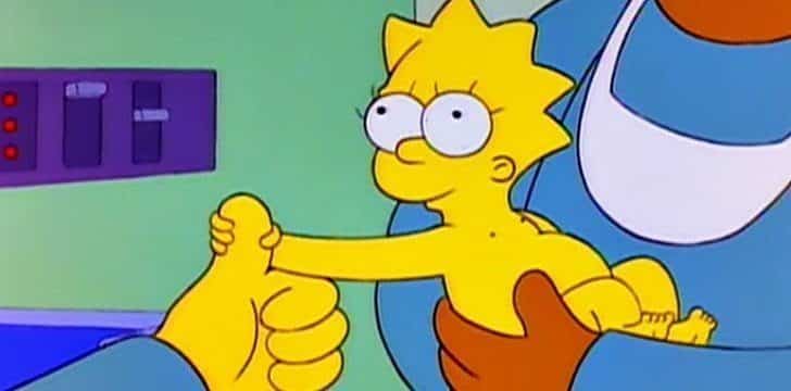 Maggie Simpson's Birth