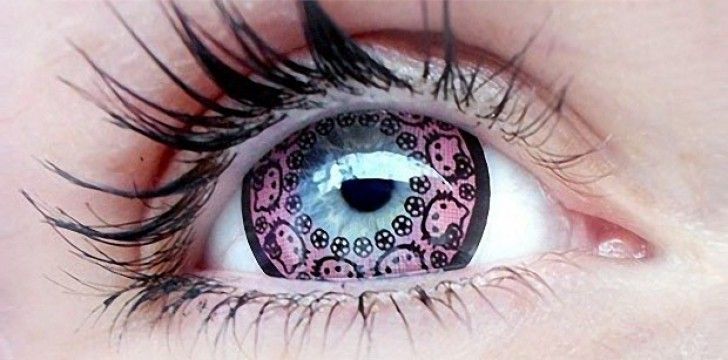 Hello Kitty Contact Lenses