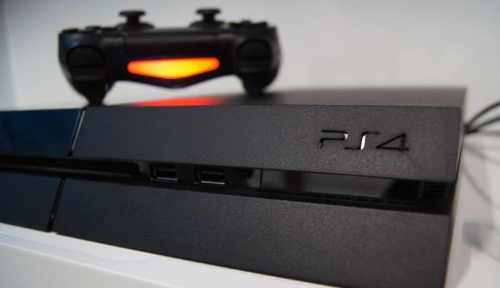 A picture of the PlayStation 4 design.