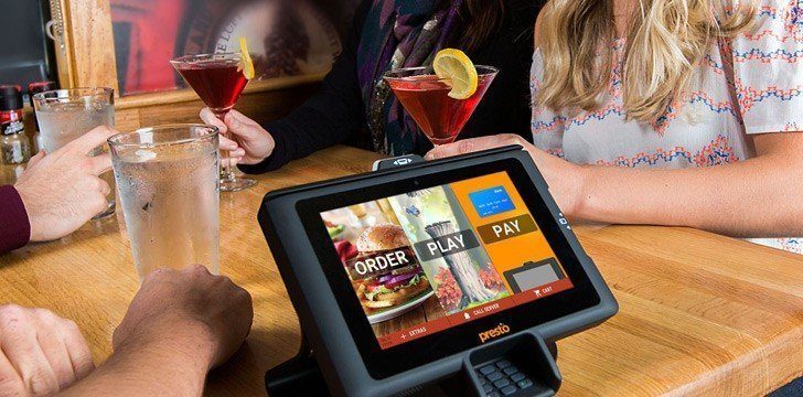 Applebees Presto Tablet