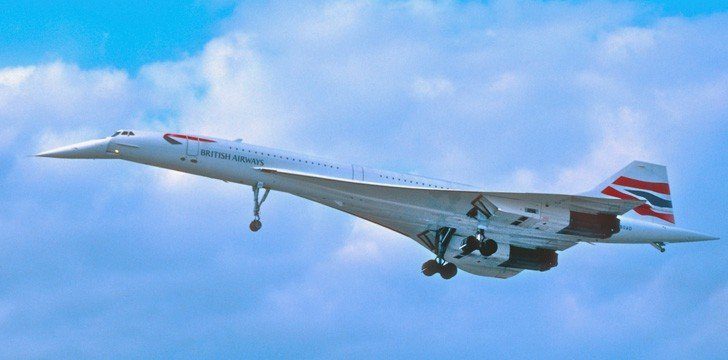 Concorde in Flight
