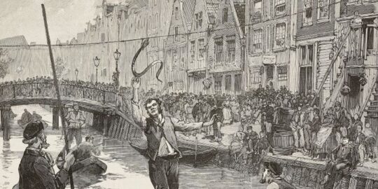 The Weird History of the Amsterdam Eel Riots
