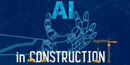 The Pros & Cons of AI in Construction Infographic