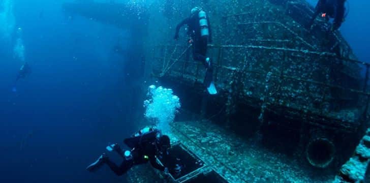 Still a popular diving location!