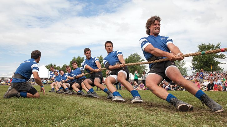 Tug of War used to be an Olympic sport.