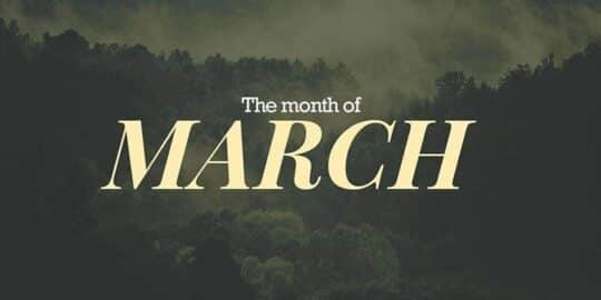 20 Marvelous Facts About March