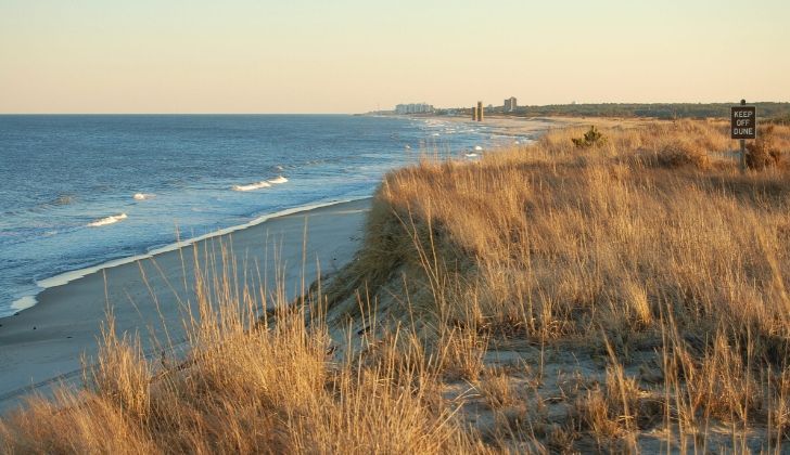 Beautiful image of Rehoboth Beach.