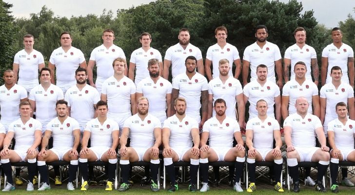 An English rugby team