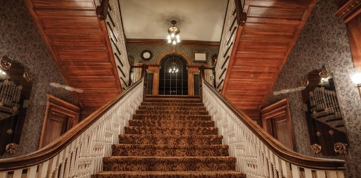 Horrifying stairs at the Stanley Hotel