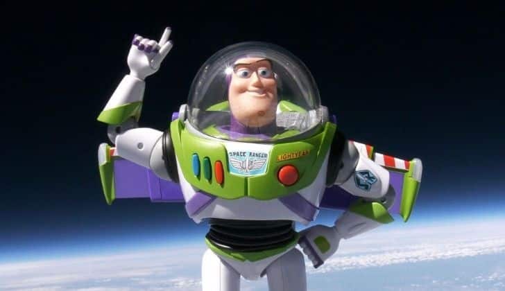 Buzz Lightyear in space