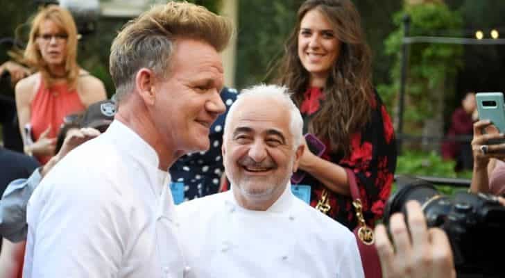 Gordon Ramsay with Guy Savoy