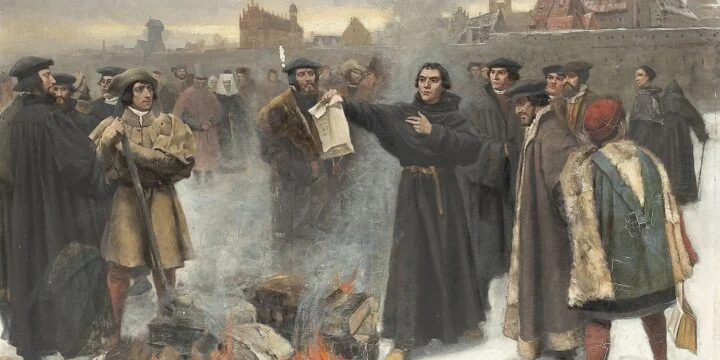 OTD in 1520: Martin Luther publicly burned the papal edict