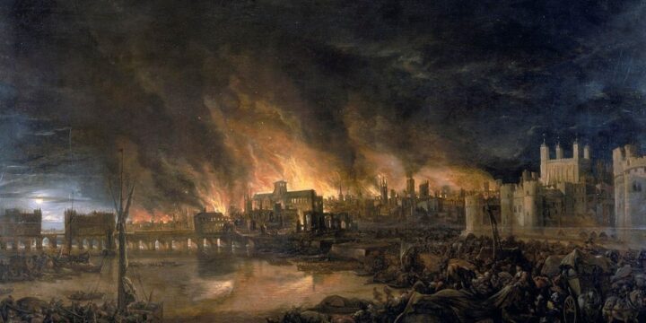 OTD in 1666: The Great Fire of London began.