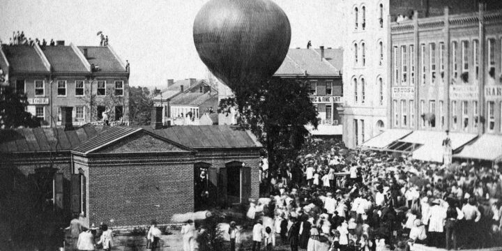 OTD in 1859: Balloonist John Wise started the world's first airmail service by balloon from Lafayette to Crawfordsville