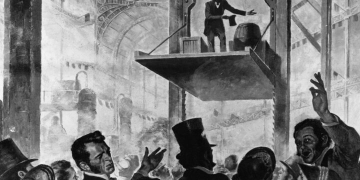 OTD in 1861: Inventor Elisha Otis acquired a patent for a steam engine for elevators.