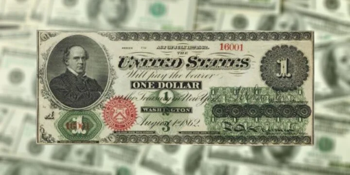 OTD in 1862: US paper money was first introduced into circulation after the passing of the Legal Tender Act to help finance the Civil War.
