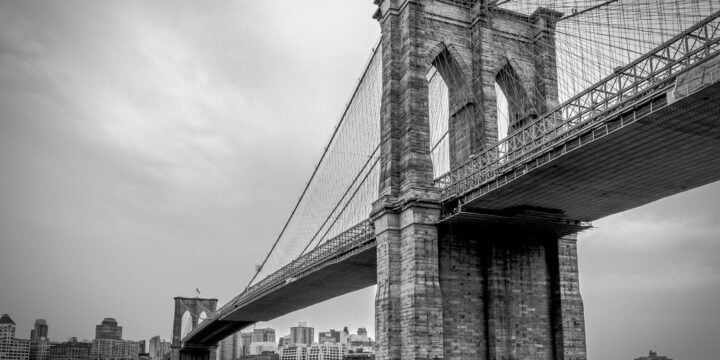 OTD in 1870: Workers began construction on the Brooklyn Bridge in New York.