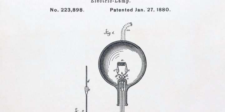 OTD in 1880: A patent for his electric lamp invention was given to Thomas Edison.