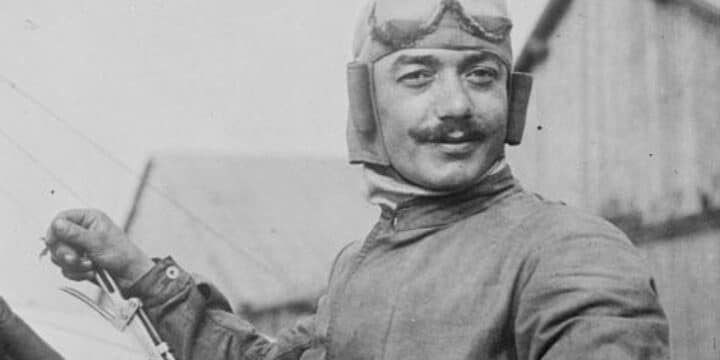 OTD in 1913: Adolphe Célestin Pégoud became Europe's first man to use a parachute.