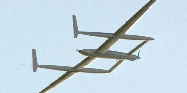 OTD in 1986: The first aircraft flew around the world without stopping or refueling.