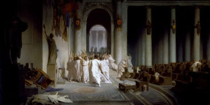 OTD in 44BC: Julius Caesar was assassinated.