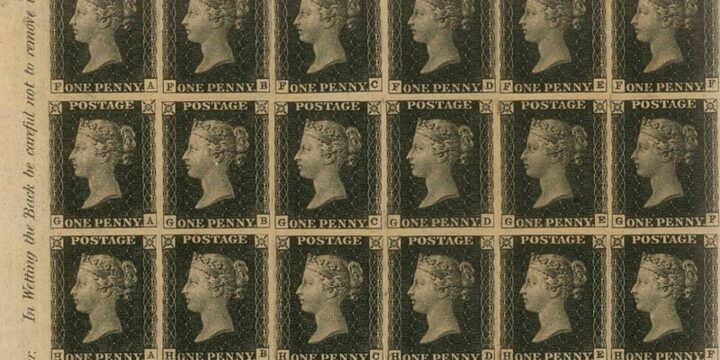 OTD in 1840: The world's first adhesive postage stamp