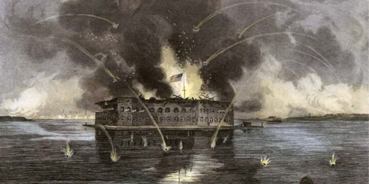 OTD in 1861: The Battle of Fort Sumter in South Carolina between the United States and the Confederate States started the American Civil War.