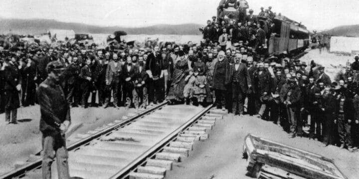 OTD in 1869: The Golden Spike was driven.