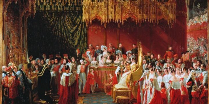 OTD in 1838: Queen Victoria took to the throne during her coronation on this day at Westminster Abbey