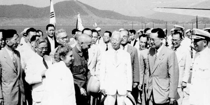 OTD in 1948: South Korea elected Syngman Rhee as their first president.