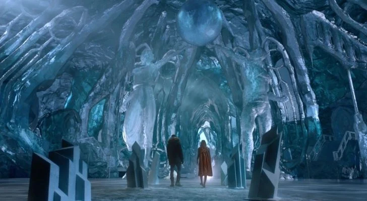 The magical looking fortress of solitude