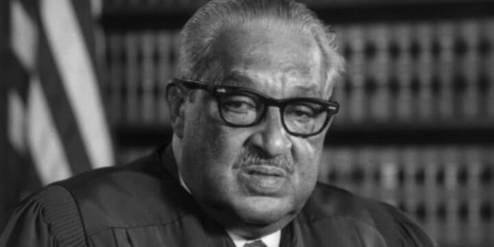OTD in 1967: Thurgood Marshall was sworn in as the first black US Supreme Court Justice.