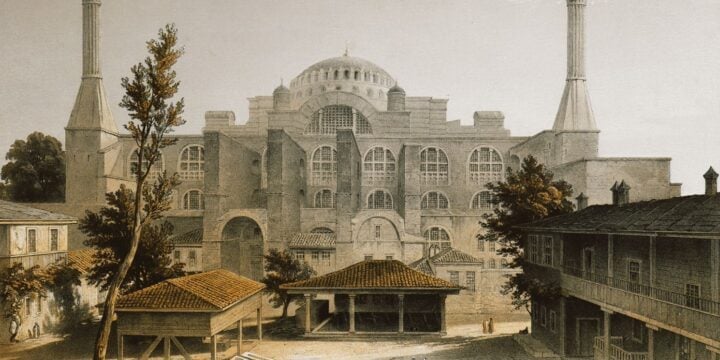OTD in 537: Hagia Sophia was inaugurated by the Emperor Justinian I as an Eastern Orthodox cathedral.