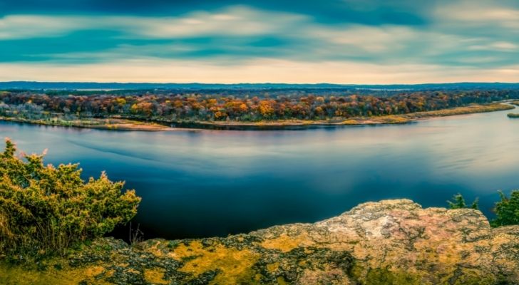 The gorgeous Wisconsin River