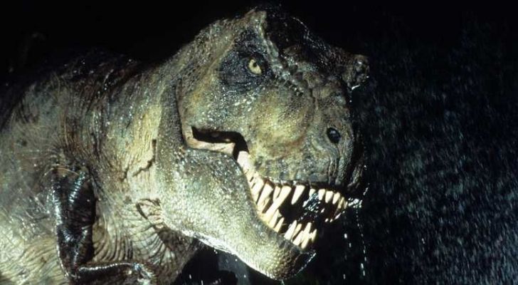 A scary looking T-rex