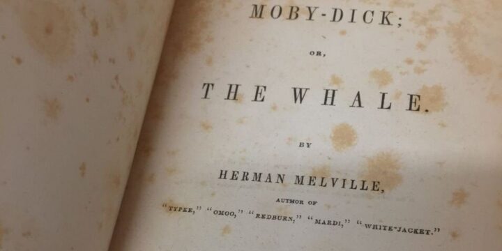 OTD in 1851: Herman Melville's novel "Moby Dick" was published by Harper & Brothers in New York.