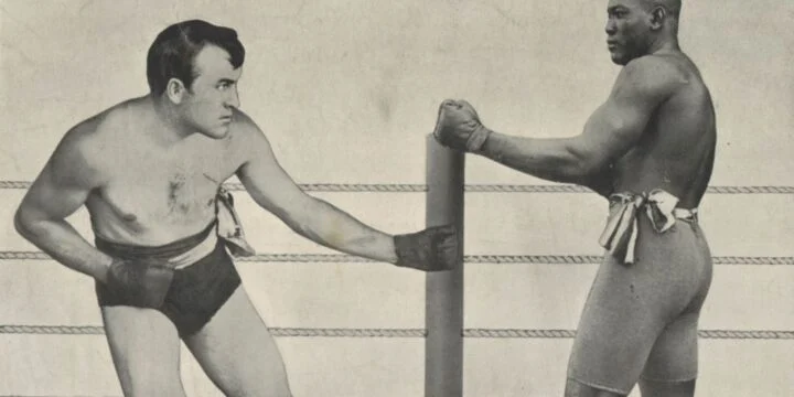 OTD in 1908: Jack Johnson became the first African American to win the world heavyweight boxing title.