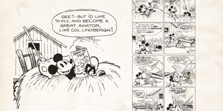 OTD in 1930: Walt Disney's Mickey Mouse comic strip was published for the first time.