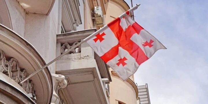 OTD in 2004: The country of Georgia officially adopted the Five Cross Flag after more than five hundred years since its last use.
