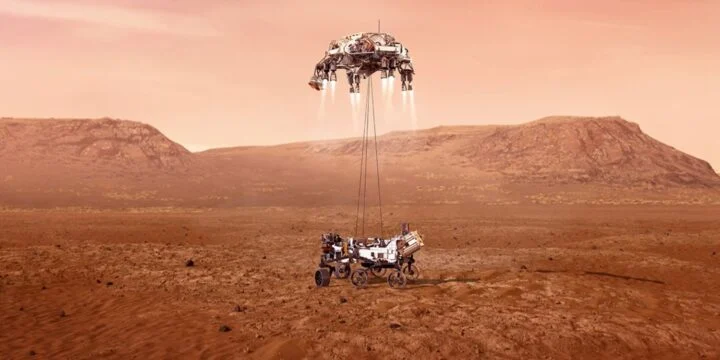 OTD in 2021: The Perseverance rover successfully landed on Mars.