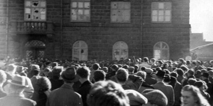 OTD in 1949: Riots broke out in Iceland when the Icelandic parliament decided to join NATO.