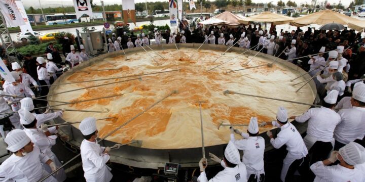 OTD in 1994: The world's largest omelet was cooked up in Japan.