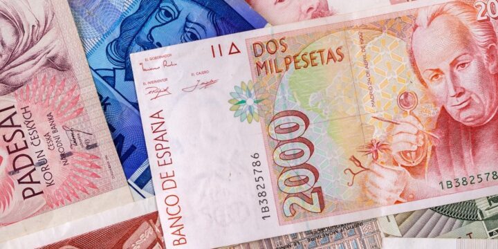 OTD in 2002: Spanish peseta lost its legal tender after fully adopting the Euro.