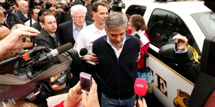 OTD in 2012: George Clooney and Martin Luther King III were arrested at the Sudanese Embassy in Washington