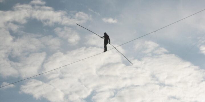 OTD in 2020: Nik Wallenda became the first person to walk over the Masaya Volcano in Nicaragua.