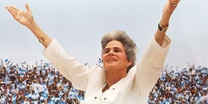 OTD in 1990: Nicaragua elected its first-ever female President