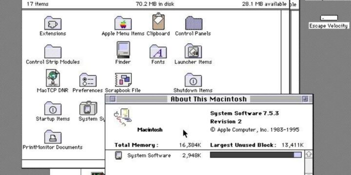 OTD in 1991: Apple released its Macintosh System 7.0.